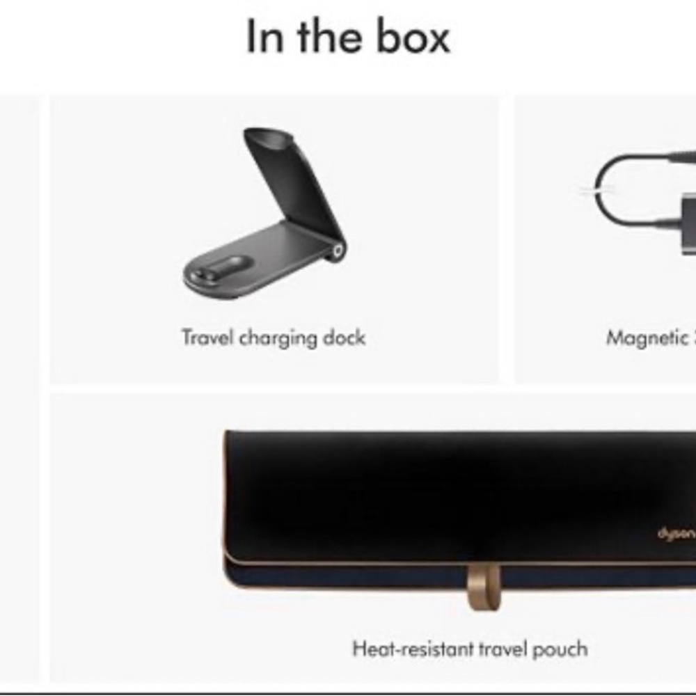 New Dyson Corrale™ straightener (Copper/Nickel) full size cordless flatiron. - Picture 9 of 9